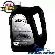 Ski-Doo New OEM XPS Snow 2-Stroke Premium Mineral Oil, 1 Gallon, 9779120