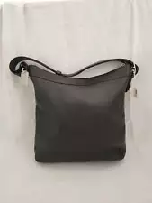 Coach 9188 Black Slim Duffle Crossbody Bag - Size: MD