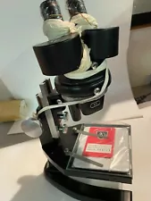 Vintage (1950's) Collectible American Optical Greenough stereo microscope