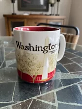 New ListingStarbucks Vintage Washington DC Mug Coffee Cup 2010 Icon Collector Series 16 Oz