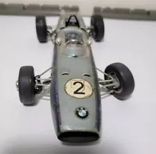 Vintage 1968 Schuco 1072 BMW Indy Formel 2 Race Car 10" NO Key