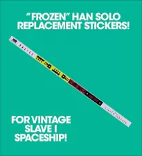 DIE CUT STICKERS for STAR WARS HAN SOLO CARBONITE SLAVE 1 LIGHT PANELS