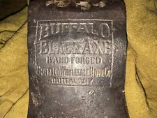 Buffalo Black Axe Head, Collectable Bushcraft Tools! Very Rare!