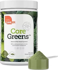 Zahler Core Greens Powder Nutrition Supplements 12.2 oz