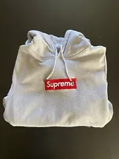 Supreme Box Logo Hoodie - Gray (Medium)