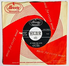 Tuff 50s Rockabilly Rocker / Teen 45 JIVIN' GENE My Need For Love MERCURY mp3 NM