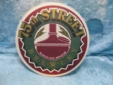 75th Street Brewery Beer Coaster