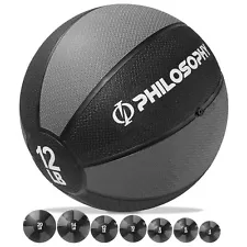 Medicine Ball, 4-20 LB - Weighted Fitness Non-Slip Ball