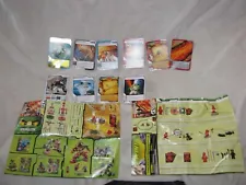 VINTAGE 2012 LEGO NINJAGO PLAYING TRADING CARDS PRODUCT BROCHURE INSTRUCTIONS