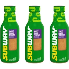 Subway Sweet Onion Teriyaki Sauce, 3-Pack 16 fl. oz. Bottles