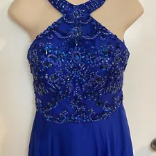 Gorgeous Sherri Hill Royal Blue Evening Gown Size 00