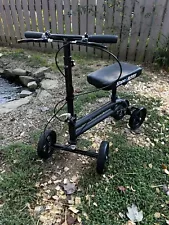 KneeRover® ECONOMY KNEE SCOOTER - Black KW07 (Used)