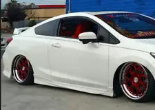 NEW 2012 2013 2014 2015 HONDA CIVIC ASPEC HFP V2 STYLE SIDE SKIRTS COUPE 2-DOOR (For: 2013 Honda Civic)