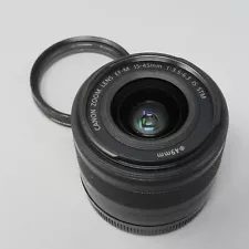 Canon EF-M 15-45mm F/3.5-6.3 IS STM Lens for EOS M M2 M3 -- plus Filter