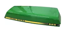 John Deere 430 855 955 Tractor Hood with New 955 Decals and Heat Shield