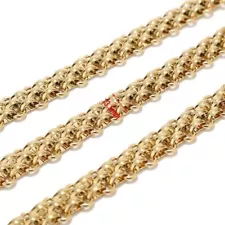 1meter Stainless Steel Gold Large Heavy Link Chain for Men's Jewelry 13.5mm