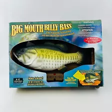 VINTAGE Big Mouth Billy Bass Singing Fish 1998 Motion Activate Gemmy