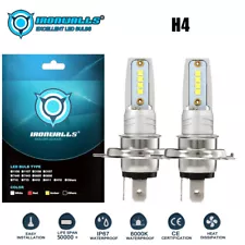 For Motorcycle H4 6000K LED Hi/Lo Beam Front Light Bulbs Super Bright Headlight (For: 1983 Honda XR350R)