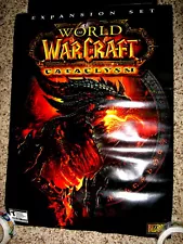 World of Warcraft Cataclysm Movie Poster 19.5 x 27 Double Sided Rolled