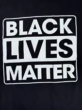 Men's Unbranded T-Shirt Black Lives Matter L Black