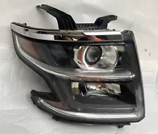 2015-2020 Chevy Tahoe Suburban Passenger Right Headlight Xenon HID OEM Opt T4F (For: 2016 Suburban)