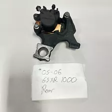 USED OEM REAR BRAKE CALIPER AND HANGER BRACKET MOUNT 05-06 SUZUKI GSXR1000