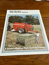 Hesston 4800 Big Baler System Brochure FCCA