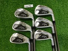 Callaway Apex DCB 21 Forged Irons 5-P Recoil ESX 460 F2 Senior Graphite Mint