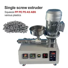 Single Screw Extruder Laboratory Plastic Extruder Machine Injection Molding