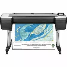 HP DesignJet T1700PS 44" Wide Large Format Color Plotter GIS CAD Photos ON SALE!