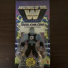 WWE MOTU MASTERS OF THE WWE UNIVERSE WAVE 2 FAKER JOHN CENA MATTEL SEE PICS