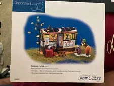 Dept. 56 Snow Village Costumes For Sale 1998 (#54973) Halloween NEW NIB RETIRED