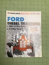 Ford Diesel Tractors ￼Brochure ￼INVP0859