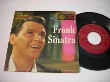 w PICTURE SLEEVE Frank Sinatra Ol' Man River 1958 45rpm EP VG++