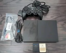 ☑️ Sony PS2 Slim Consime REGION FREE SCPH-90000 PS2 Game System Tested