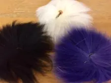 ARCTIC FOX TAIL HAIR from HARELINE. PICK COLOR. FLY TYING. MAKE DUBBING BRUSHES