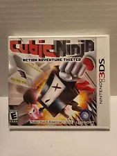 Cubic Ninja (Nintendo 3DS, 2011), Brand New! Factory Sealed