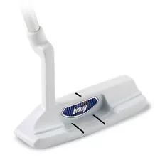 New Classic Blade Putter 35" White Hot Made Ghost Golf Club Taylor Fit Red Grip