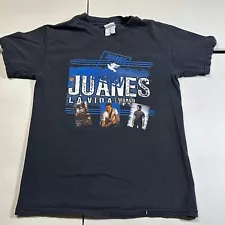 Juanes La Vida World tour Shirt Size Small Latin Pop Rock Ekhymosis Colombian