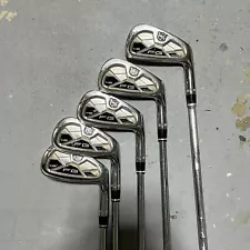 Wilson Staff FG TOUR V2 Iron Set 6-PW, Stiff KBH Steel, Men's RH