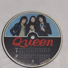 Not for sale QUEEN Queen Record Type Calendar 1978