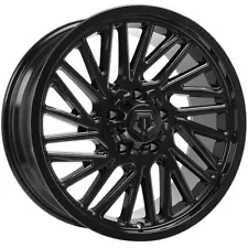 20 Inch Black Alloy Wheel Rim for Chevrolet C10, TIS T28846 20x9 5Lug 5x127