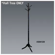 CrownMark Twist Classic Designed Cherry Wooden Finish 71"H Hall Tree #2041CH