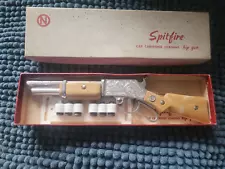 Vintage Spitfire Toy Cap Gun 1950's Boxed