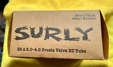 SURLY Fat Bike inner tube for PUGSLEY, BIG DUMMY 26 x 3.0 - 4.0 XC Tube