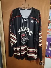 Huntsville Havoc 20th Anniversary Retro SGA Adult Jersey Size XXL Hockey Alabama