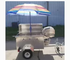 hot dog carts used