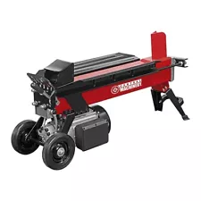 CENTRAL MACHINERY 12 Amp 5 Ton Electric Log Splitter - Heavy Duty & Portable