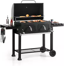 Sophia & William Extra Large Charcoal BBQ Grills with 794 SQ.IN. Cooking Area, O