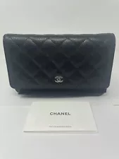 Chanel Small Classic Flap Bag Caviar & Gold Tone Metal [12 x 20 x6 cm] NIB NEW